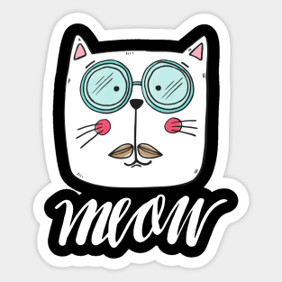 Cute cat Sticker